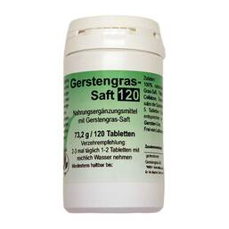 Abbildung: Gerstengras-Saft Tabletten 120 St, Tabletten PZN 10107733