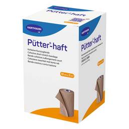 Abbildung: Pütter-haft Binde 10 cm x 5 m 1 St, Binden PZN 10109330