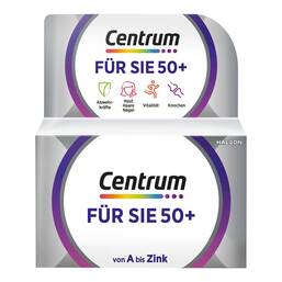 Abbildung: Centrum für Sie 50 + Capletten 30 St PZN 10110882