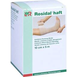 Abbildung: Rosidal haft Kompressionsbinde 10 cm x 5 m 1 St, Binden PZN 10111485