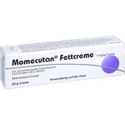Abbildung: Momecutan 1 mg / g Fettcreme 20 g, Creme PZN 10115974