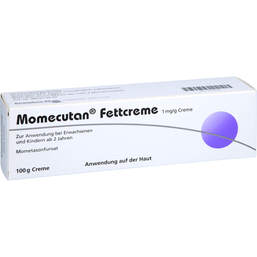 Abbildung: Momecutan 1 mg / g Fettcreme 100 g, Creme PZN 10116028
