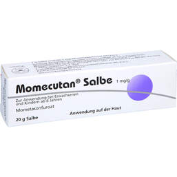 Abbildung: Momecutan 1 mg / g Salbe 20 g, Salbe PZN 10116040