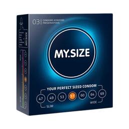 Abbildung: Mysize 57 Kondome Kondome, 3 St PZN 10117269