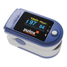 Abbildung: Pulox PO-200 Pulsoximeter blau 1 St PZN 10121472