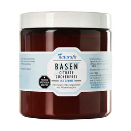 Abbildung: Naturafit Basencitrate zuckerfrei Pulver 160 g, Pulver PZN 10123382