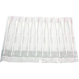 Abbildung: Wattestäbchen Kunststoff kleiner Kopf 15 cm steril 50X1 St PZN 10125292