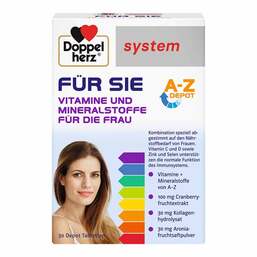 Abbildung: Doppelherz system Für Sie Tabletten Tabletten, 30 St PZN 10131884