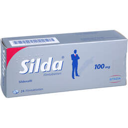 Abbildung: Silda 100 mg Filmtabletten 24 St, Filmtabletten PZN 10142913