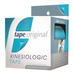 Abbildung: Kinesiologic tape original plus blau 1 St, Pflaster PZN 10143870