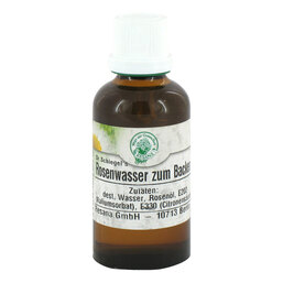 Abbildung: Rosenwasser Dr. Schlegel zum backen 50 ml, Flüssigkeit PZN 10146058