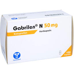 Abbildung: Gabrilen N 50 mg Hartkapseln 100 St, Hartkapseln PZN 10168723