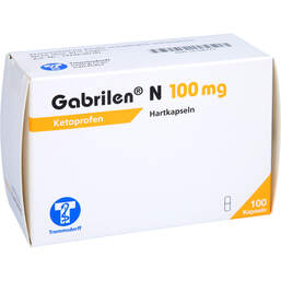Abbildung: Gabrilen N 100 mg Hartkapseln 100 St, Hartkapseln PZN 10168775