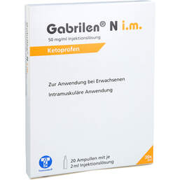 Abbildung: Gabrilen N intramuskulär Injektionslösung 20X2 ml, Injektionslösung PZN 10168806