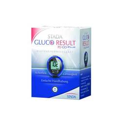 Abbildung: STADA Gluco Result to go plus Blutzuckermes.mmol / l 1 St PZN 10169473