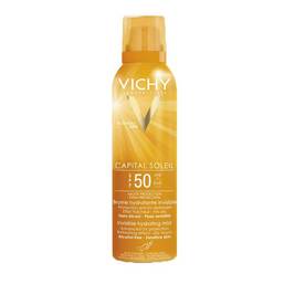 Abbildung: Vichy Capital Soleil Transparentes & hydratisierendes Sonnenspray LSF 50+ Spray, 200 ml PZN 10169591