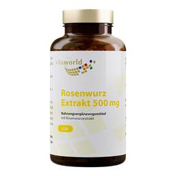Abbildung: Rosenwurz Extrakt 500 mg Kapseln 120 St, Kapseln PZN 10172937
