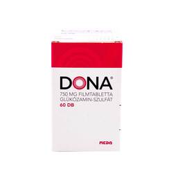 Abbildung: Dona 750 mg Filmtabletten 60 St, Filmtabletten PZN 10177716