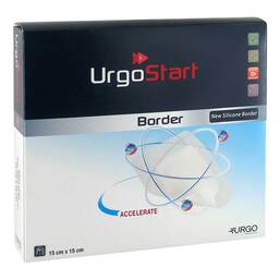 Abbildung: Urgostart Border 15x15 cm Schaumstoffwundverband 10 St, Verband PZN 10181014