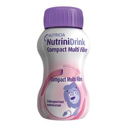 Abbildung: Nutrinidrink Compact Multi Fibre Erdbeere 8X4X125 ml, Flüssigkeit PZN 10185785