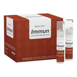 Abbildung: Biomo Aktiv Immun Trinkflasche + Tabletten 30-Tages-Kombi 1 P, Kombipackung PZN 10186945