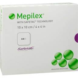 Abbildung: Mepilex 10x10cm Schaumverband Cpc 5 St, Verband PZN 10189961