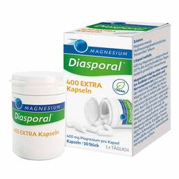 Abbildung: Magnesium Diasporal 400 Extra Kapseln Kapseln, 50 St PZN 10192584