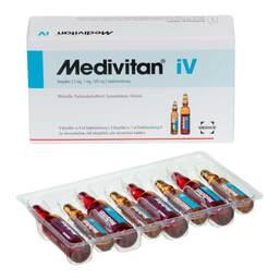 Abbildung: Medivitan® iV Ampullen Ampullenpaare, 8 St PZN 10192822