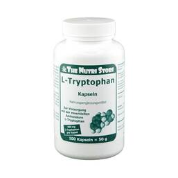 Abbildung: L-Tryptophan 400 mg Kapseln 100 St, Kapseln PZN 10204175