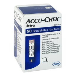 Abbildung: Accu Chek Aviva Plasma II Teststreifen Cpc 1X50 St, Teststreifen PZN 10210425