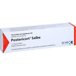Abbildung: Postericort Salbe 50 g, Salbe PZN 10215262