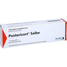Abbildung: Postericort Salbe 100 g, Salbe PZN 10215285