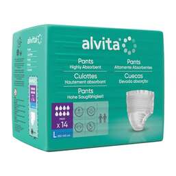 Abbildung: Alvita Inkontinenz Pants large 14 St PZN 10216830
