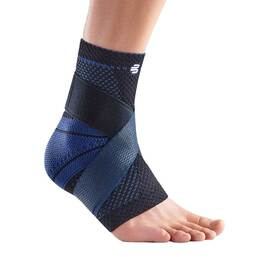 Abbildung: Malleotrain S Größe 6 links schwarz Sprunggelenkb. 1 St, Bandage PZN 10220642