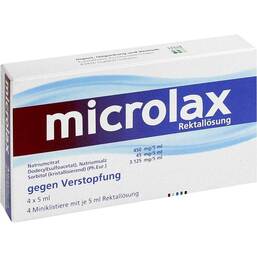 Abbildung: Microlax Klistiere 4X5 ml, Klistiere PZN 10224108