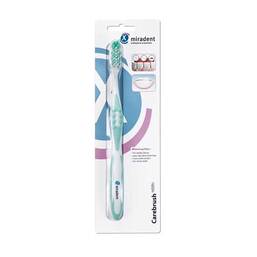 Abbildung: Miradent Carebrush white green Zahnbürste 1 St, Zahnbürste PZN 10224717 