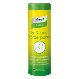 Abbildung: Efasit Classic Fuß- und Körperpuder Puder, 75 g PZN 10232728