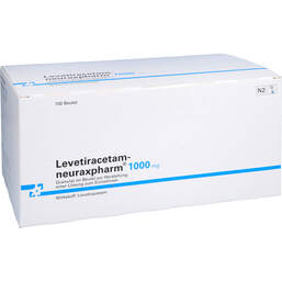 Abbildung: Levetiracetam neuraxpharm 1000 mg G.z.H.e.Lösung Ein. 100 St, Granulat PZN 10251849