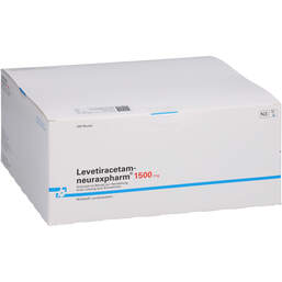 Abbildung: Levetiracetam neuraxpharm 1500 mg G.z.H.e.Lösung Ein. 200 St, Granulat PZN 10251890