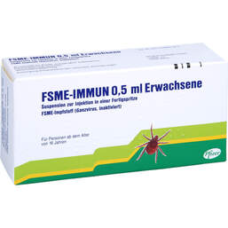Abbildung: FSME Immun Erwachsene Injektionssuspension in Fertigspritze ohne kanüle 1 St, Fertigspritzen PZN 10259495