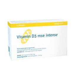Abbildung: Vitamin D3 Mse intense Kapseln Kapseln, 30 St PZN 10262221