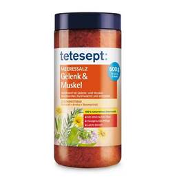 Abbildung: Tetesept Meeressalz Gelenk + Muskel Salz, 600 g PZN 10266532
