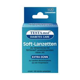 Abbildung: Testamed Soft-Lanzetten Lanzetten, 100 St PZN 10267483