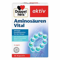 Abbildung: Doppelherz Aminosäuren Vital Kapseln Kapseln, 30 St PZN 10270485