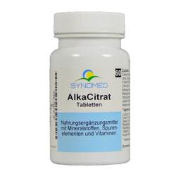 Abbildung: Alkacitrat Tabletten 60 St, Tabletten PZN 10272716