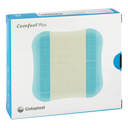 Abbildung: Comfeel plus flexibler Wundverband 10x10 cm 3110 10 St, Verband PZN 10284079