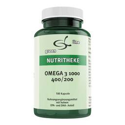 Abbildung: Omega 3 1000 400 / 200 Kapseln 180 St, Kapseln PZN 10297403