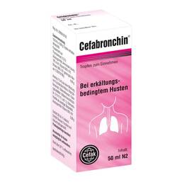 Abbildung: Cefabronchin Tropfen zum Einnehmen Tropfen zum Einnehmen, 50 ml PZN 10298549