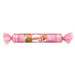 Abbildung: Intact Traubenzucker Erdbeere Joghurt Rolle Bonbons, 40 g PZN 10299833