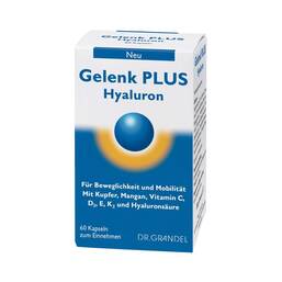 Abbildung: Grandel Gelenk Plus Hyaluron Kapseln Kapseln, 60 St PZN 10303865